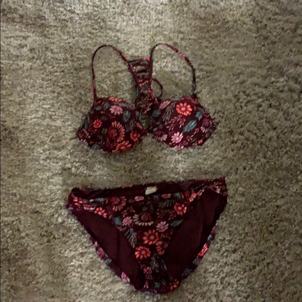 Floral bikini set